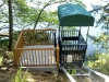 covered trolley deck